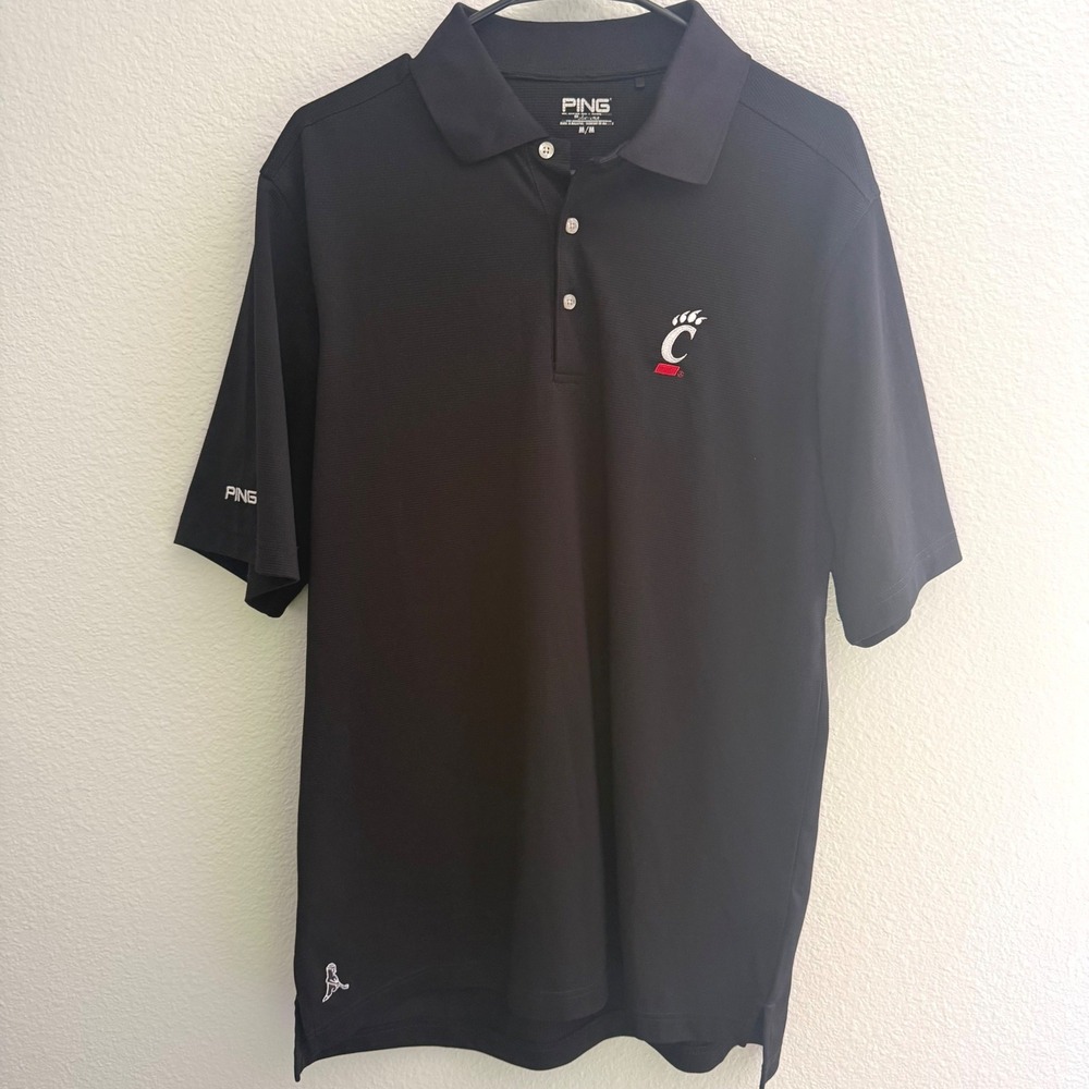 Cincinnati Bearcats Ping Performance Golf Polo Shirt Men's Size Medium M